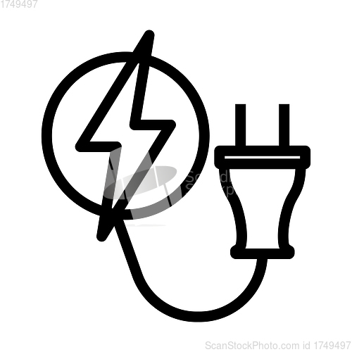 Image of Electric Plug Icon