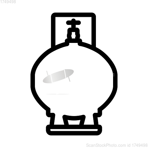 Image of Gas Cylinder Icon