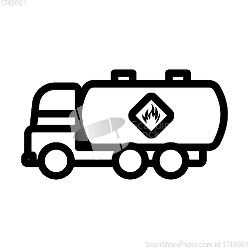 Image of Fuel Tank Truck Icon