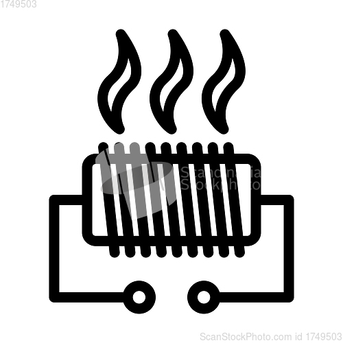Image of Electrical Heater Icon