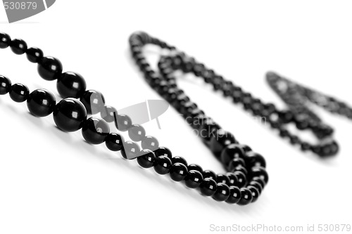 Image of black necklace