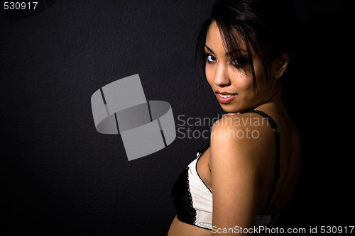 Image of Beautiful sexy african american woman