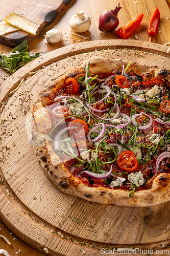 Image of Tasty Italian pizza