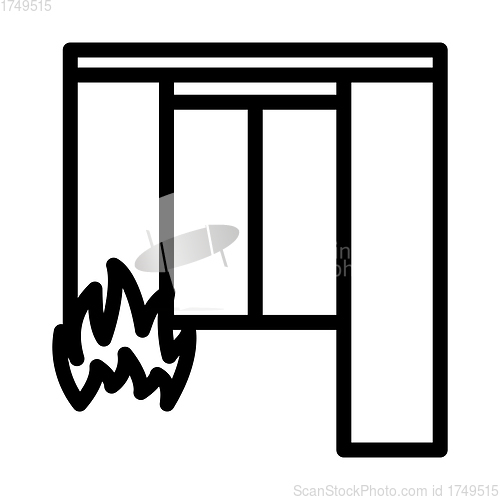 Image of Home Fire Icon