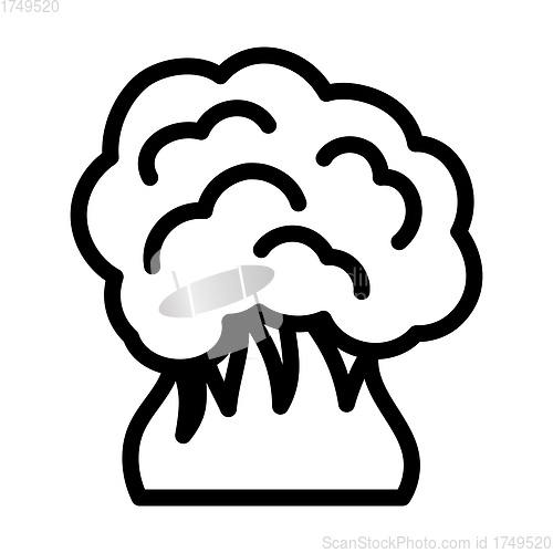 Image of Fire And Smoke Icon