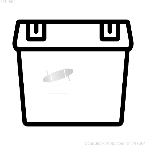 Image of Icon Of Fishing Opened Box