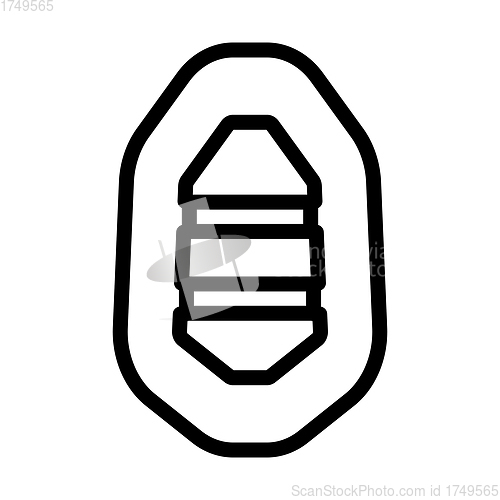 Image of Icon Of Rubber Boat