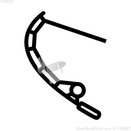 Image of Icon Of Curved Fishing Tackle
