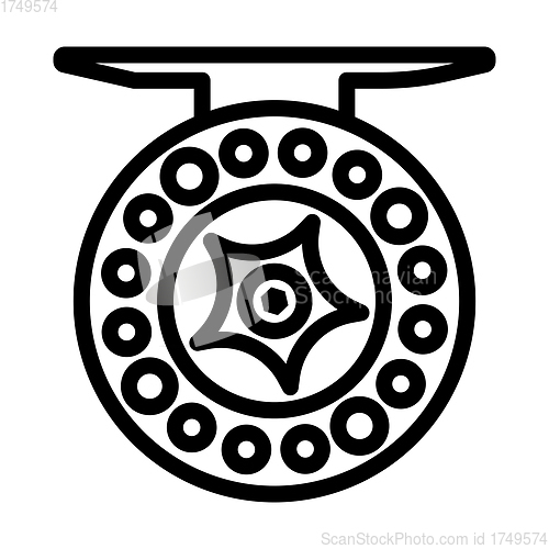 Image of Icon Of Fishing Reel