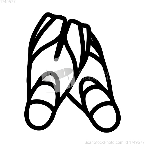 Image of Icon Of Swimming Flippers