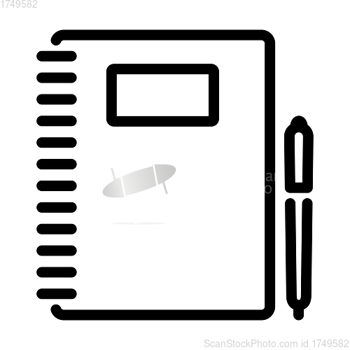 Image of Icon Of Exercise Book