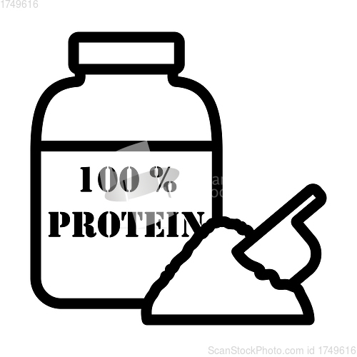 Image of Icon Of Protein Conteiner