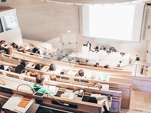 Image of Audience in the lecture hall.