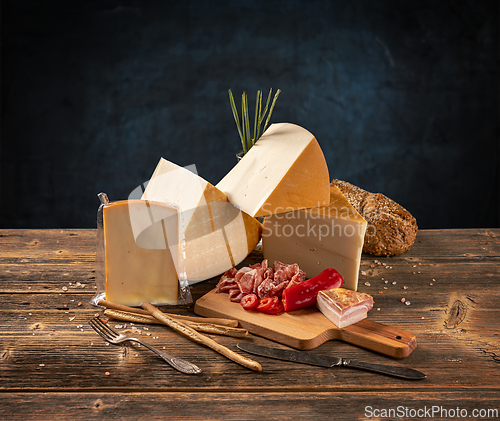 Image of Delicious gourmet cheese