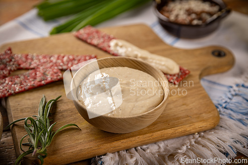 Image of Delicious homemade hummus