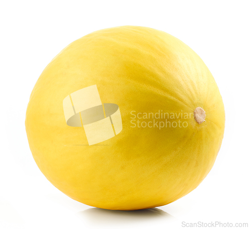 Image of fresh ripe yellow melon