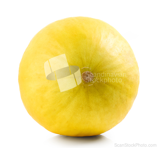 Image of fresh ripe yellow melon