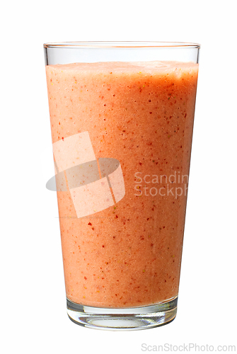 Image of glass of fresh fruit smoothie
