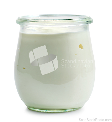 Image of jar of sour cream yogurt