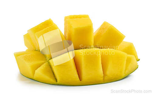 Image of fresh ripe juicy mango 