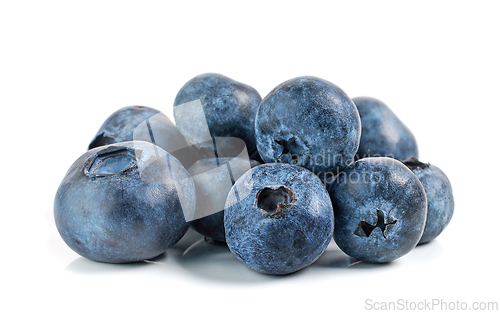 Image of fresh ripe blueberries
