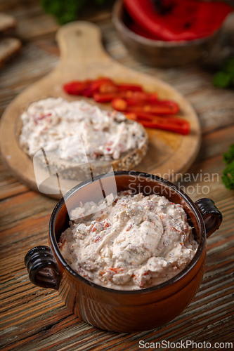 Image of Cream cheese and pepper spread