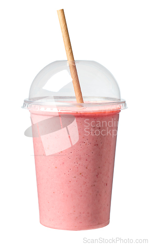 Image of strawberry and banana smoothie