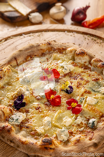 Image of Pizza Quattro formaggi