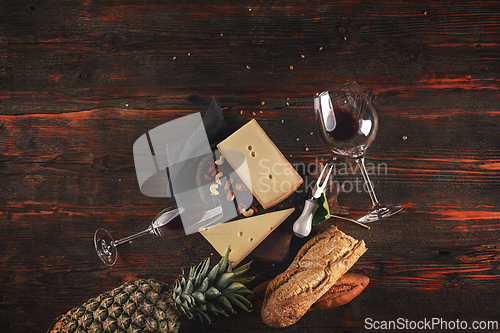 Image of Gourmet cheese board