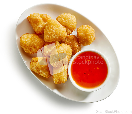 Image of fried chili cheese nuggets