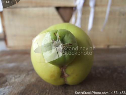 Image of strange apple