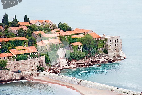 Image of Island in Adriatic sea