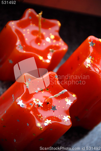 Image of Red candles