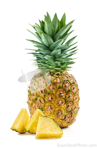 Image of fresh ripe pineapple