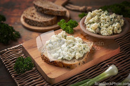 Image of Cauliflower salad sandwich