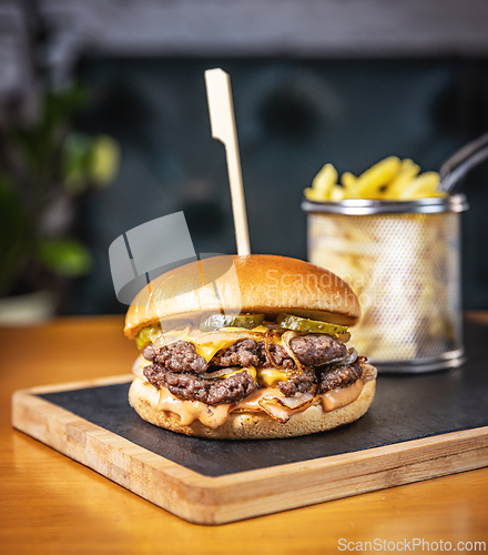 Image of Double beef burger