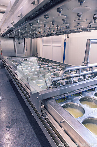 Image of Industrial cheese making machine