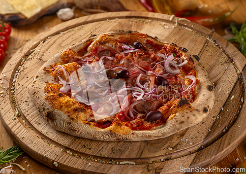 Image of Delicious Italian pizza