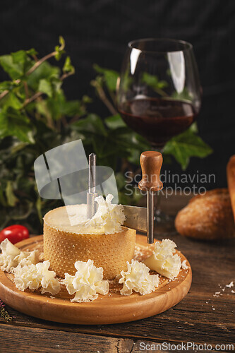 Image of Tete de moine cheese