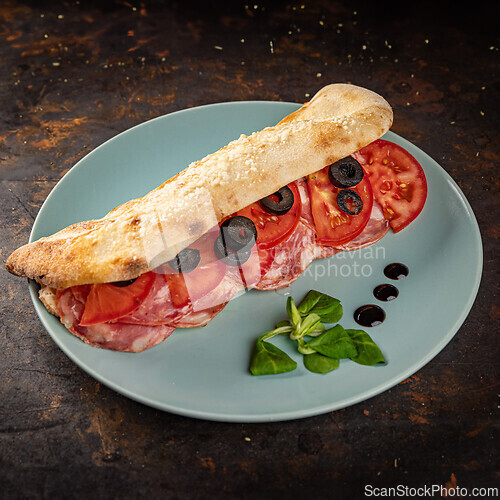 Image of Freshly baked ciabatta
