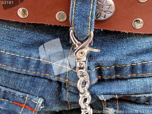 Image of Blue jeans