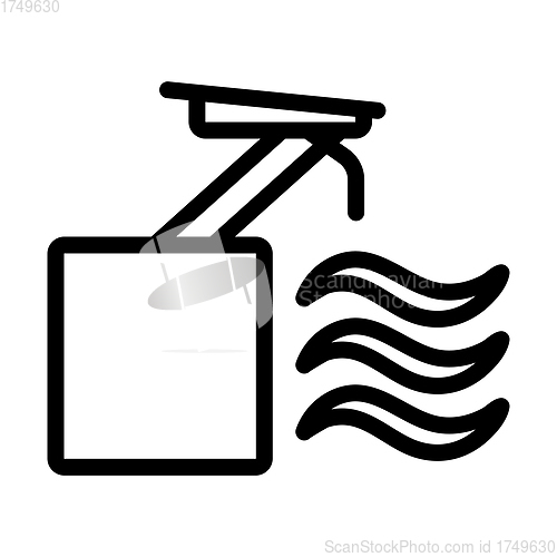 Image of Icon Of Diving Stand