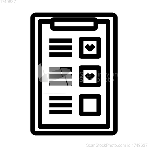 Image of Icon Of Training Plan Tablet
