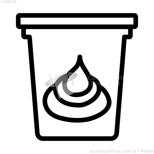 Image of Sour Cream Icon