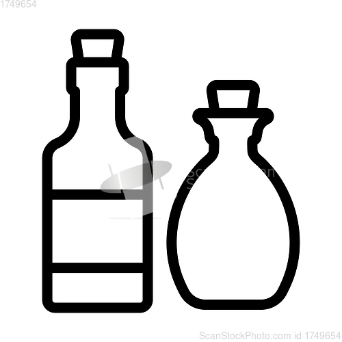 Image of Bottle Of Olive Oil Icon