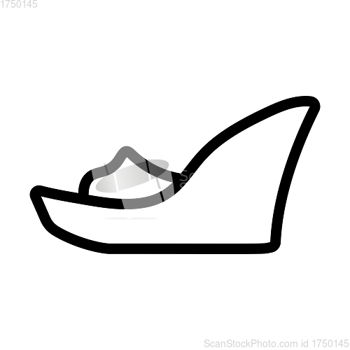 Image of Platform Shoe Icon