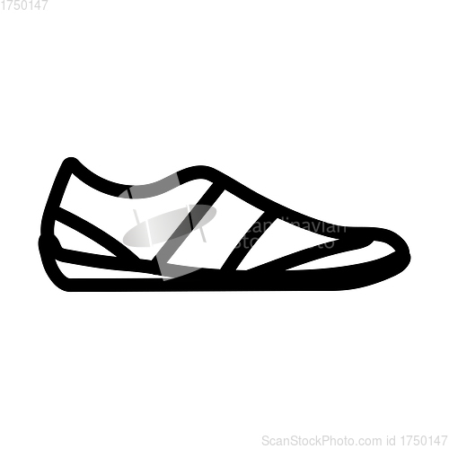 Image of Man Casual Shoe Icon
