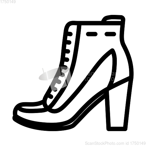 Image of Ankle Boot Icon