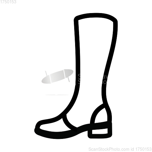 Image of Autumn Woman Boot Icon