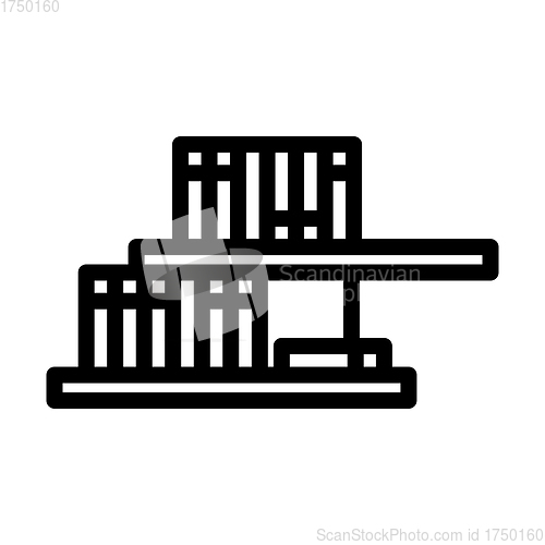Image of Wall Bookshelf Icon